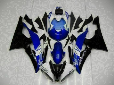 2008-2016 Blue Black Yamaha YZF R6 Motorcycle Fairing Kit UK Factory