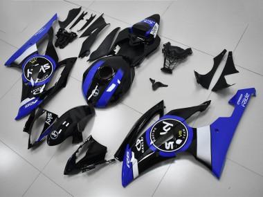 2008-2016 Blue Black Yamaha YZF R6 Bike Fairings UK Factory