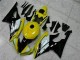 2008-2016 Yellow Black Yamaha YZF R6 Motorcycle Fairings Kits UK Factory