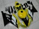 2008-2016 Yellow Black Yamaha YZF R6 Motorcycle Fairings Kits UK Factory