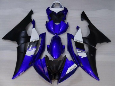 2008-2016 Blue Black Yamaha YZF R6 Replacement Fairings UK Factory