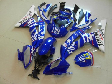 2008-2016 Blue Star Fiat Yamaha YZF R6 Bike Fairing Kit UK Factory