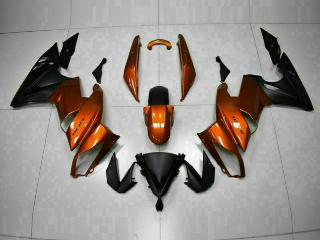 2009-2011 Orange Kawasaki EX650 Motorbike Fairing UK Factory