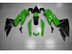 2009-2011 Green Black Kawasaki EX650 Motor Bike Fairings UK Factory