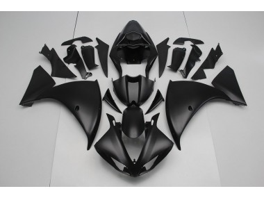 2009-2011 Matte Black Yamaha YZF R1 Moto Fairings UK Factory