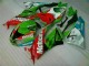 2009-2012 Red Green Motocard Kawasaki ZX6R Replacement Motorcycle Fairings UK Factory