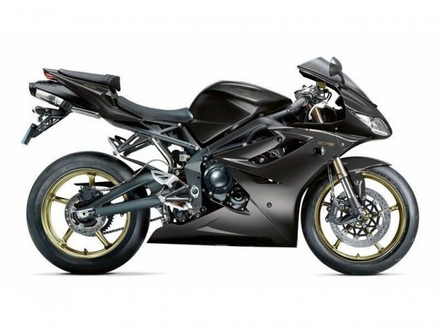 2009-2012 Black Triumph Daytona 675 Triple Bike Fairing UK Factory