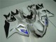 2009-2016 Silver White Suzuki GSXR1000 Motorcycle Bodywork UK Factory