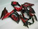 2009-2016 Red Flame Black Suzuki GSXR1000 Motorcycle Replacement Fairings UK Factory