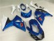 2009-2016 Blue White Suzuki GSXR1000 Motor Fairings UK Factory