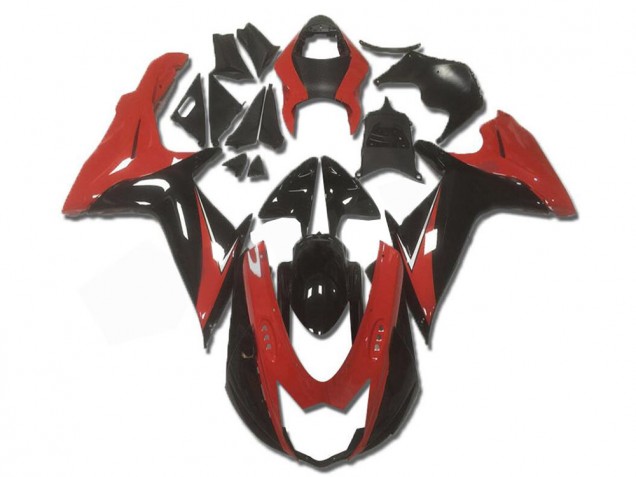 2011-2021 Red Black Suzuki GSXR 600/750 Bike Fairing Kit UK Factory