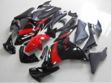 2011-2013 Black Red Honda CBR250RR Bike Fairing Kit UK Factory