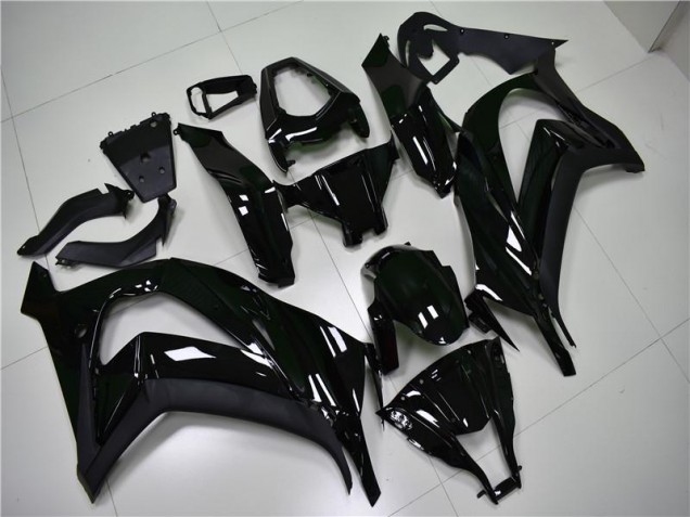 2011-2015 Matte Black Kawasaki ZX10R Motorcycle Fairings Kits UK Factory