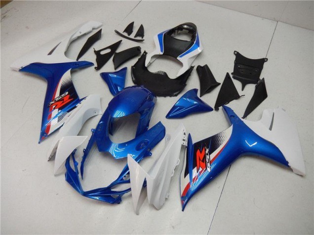 2011-2021 Blue White Suzuki GSXR 600/750 Motorcycle Replacement Fairings UK Factory