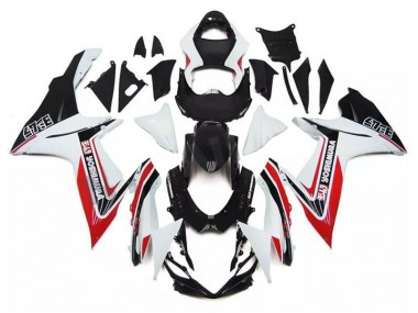 2011-2021 White Red Black Suzuki GSXR 600/750 Motorcycle Fairing Kit UK Factory