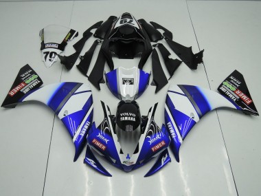 2012-2014 Blue Black Sterilgarda Yamaha YZF R1 Motorcycle Fairing Kit UK Factory