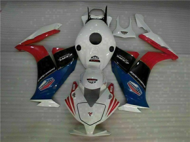 2012-2016 White Red Honda CBR1000RR Motorcycle Replacement Fairings UK Factory