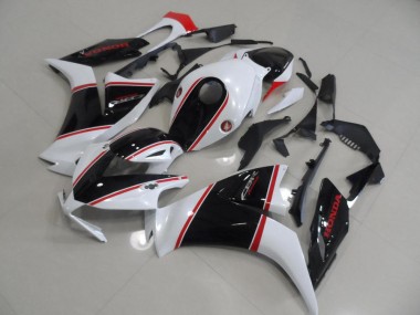 2012-2016 Black and White and Red Stripe Honda CBR1000RR Motorcylce Fairings UK Factory