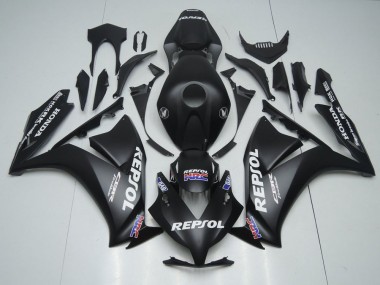 2012-2016 Matte Black Repsol Honda CBR1000RR Bike Fairing Kit UK Factory