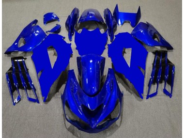 2012-2021 Blue Black Kawasaki ZX14R ZZR1400 Motor Fairings UK Factory