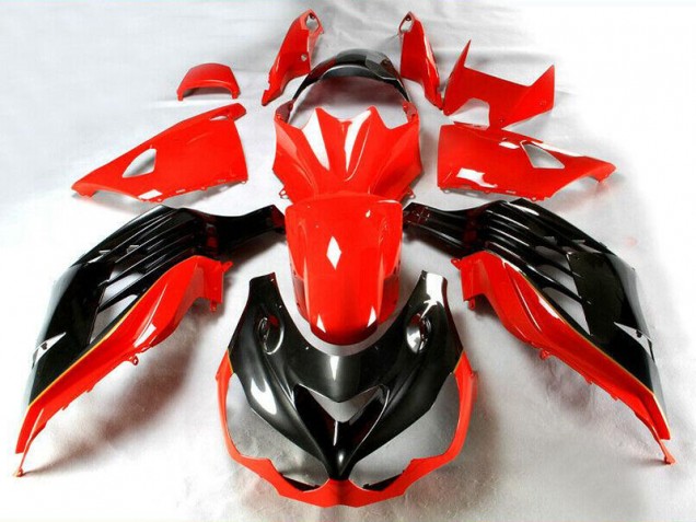 2012-2021 Red Kawasaki ZX14R ZZR1400 Motorcycle Fairings UK Factory