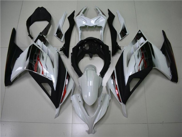 2013-2016 White Black Kawasaki EX300 Motorbike Fairing UK Factory