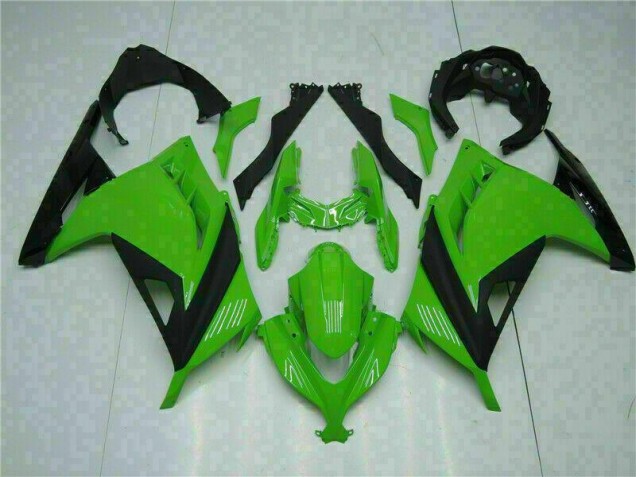 2013-2016 Green Kawasaki EX300 Bike Fairing Kit UK Factory