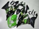 2013-2018 Green Black Kawasaki ZX6R Replacement Fairings UK Factory