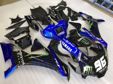 2015-2019 Monster Energy Yamaha YZF R1 Motor Bike Fairings UK Factory