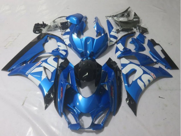 2017-2021 Blue Suzuki GSXR 1000 Motor Bike Fairings UK Factory