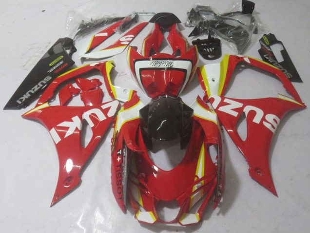 2017-2021 Red Suzuki GSXR 1000 Bike Fairing Kit UK Factory