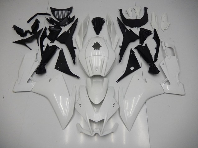 2011-2018 White Aprilia RS4 50 125 Motorcycle Fairings Kits UK Factory