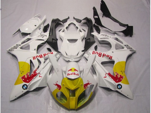 2009-2014 Yellow White RedBull BMW S1000RR Bike Fairing Kit UK Factory