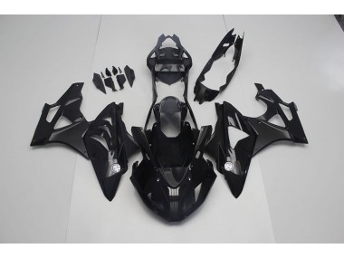 2009-2014 Black BMW S1000RR Motorcycle Fairing Kits UK Factory