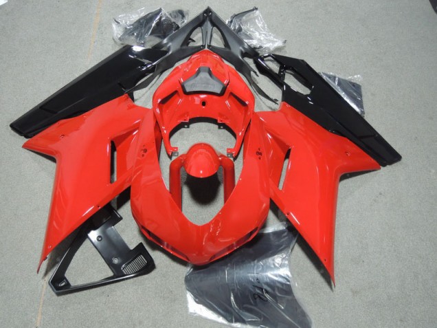 2007-2014 Red Black Ducati 1098 Motorcycle Fairing UK Factory