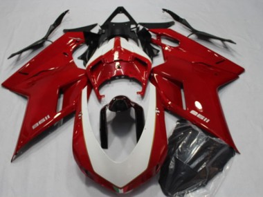 2007-2014 Red Ducati 1198 Motorcycle Fairing Kit UK Factory