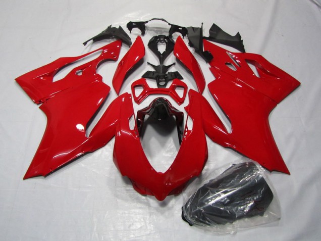 2011-2014 Red Ducati 1199 Bike Fairings UK Factory