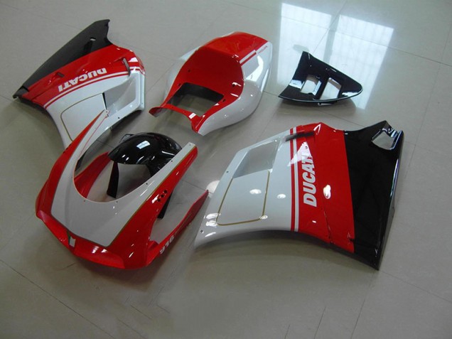 1993-2005 Red White Ducati 748 916 996 996S Motor Bike Fairings UK Factory