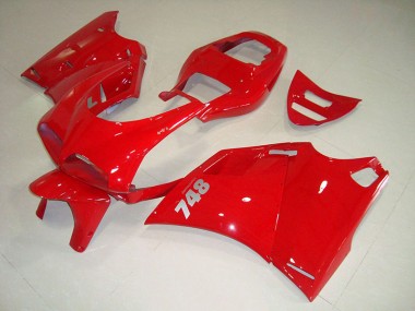1993-2005 Red Ducati 748 916 996 996S Motorcycle Fairing Kit UK Factory