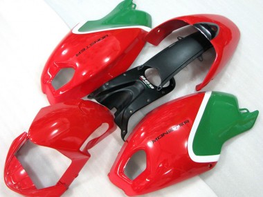 2008-2012 Red Green Monster Ducati Monster 696 Motorcycle Replacement Fairings UK Factory