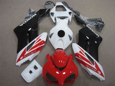 2004-2005 White Red Honda CBR1000RR Motorcycle Fairings & Bodywork UK Factory