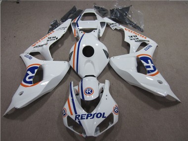 2006-2007 White Blue Repsol Honda CBR1000RR Bike Fairing Kit UK Factory