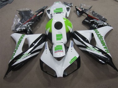 2006-2007 White Green Hannspree Honda CBR1000RR Motorcycle Fairing UK Factory