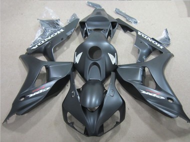 2006-2007 Black Honda CBR1000RR Replacement Motorcycle Fairings UK Factory