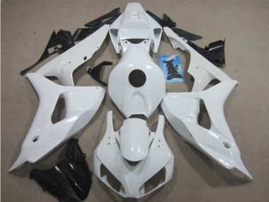 2006-2007 White Honda CBR1000RR Motorcycle Fairings Kits UK Factory