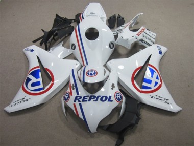 2008-2011 White Blue Repsol Honda CBR1000RR Motorcycle Bodywork UK Factory