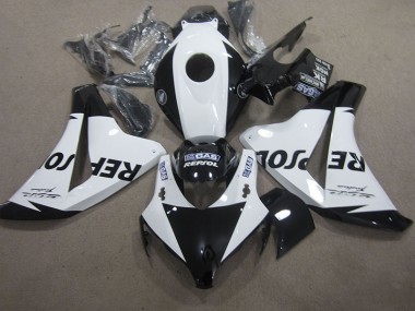 2008-2011 White Black Repsol Honda CBR1000RR Motorcyle Fairings UK Factory