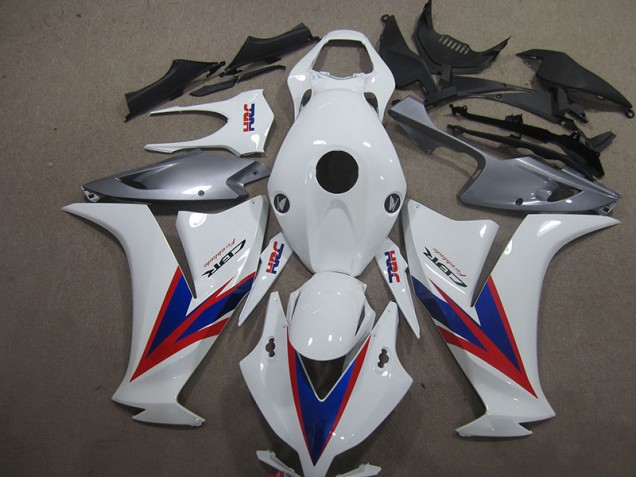 2012-2016 White HRC Honda CBR1000RR Motorcycle Fairing Kit UK Factory