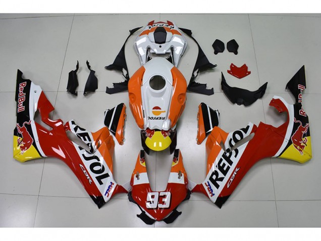 2017-2020 Repsol 93 Red Bull Honda CBR1000RR Motorcycle Fairing UK Factory