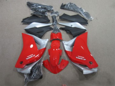 2011-2013 Red Silver Black Honda CBR125R Motorbike Fairing UK Factory